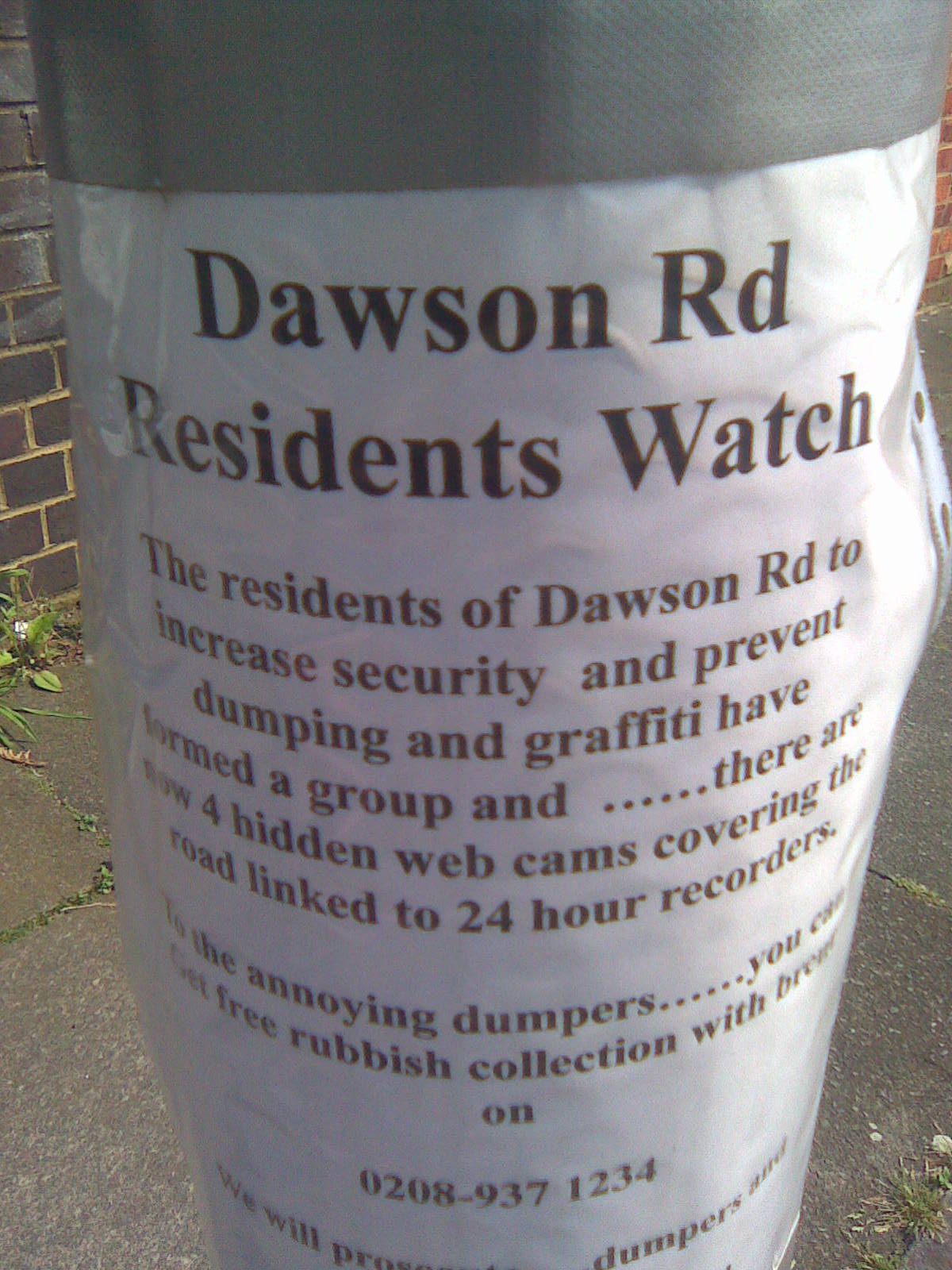 Dawson Road Residents Watch